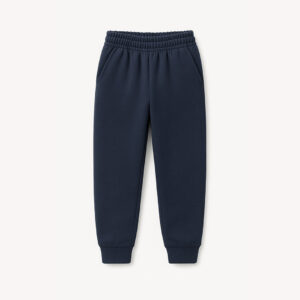Elasticated Fleece Jogger - Navy